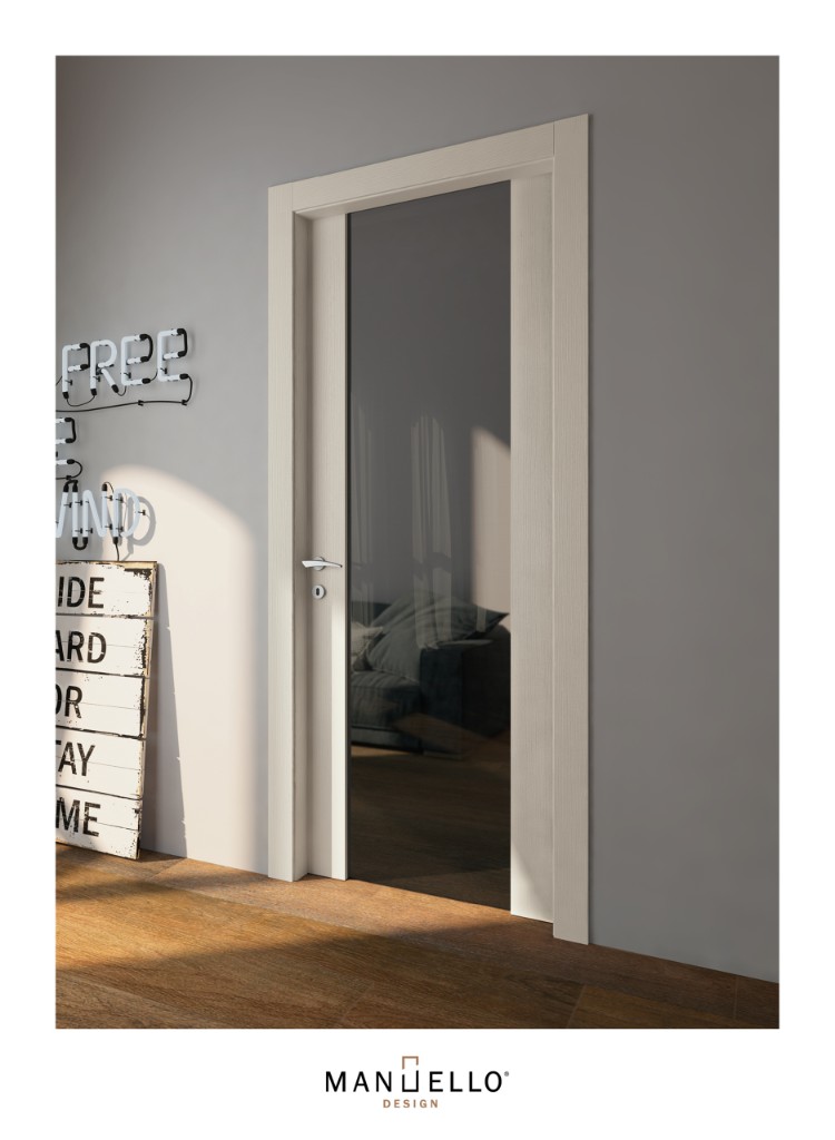 Laccato Alder   mod. 1502 Grigio Luce pastello